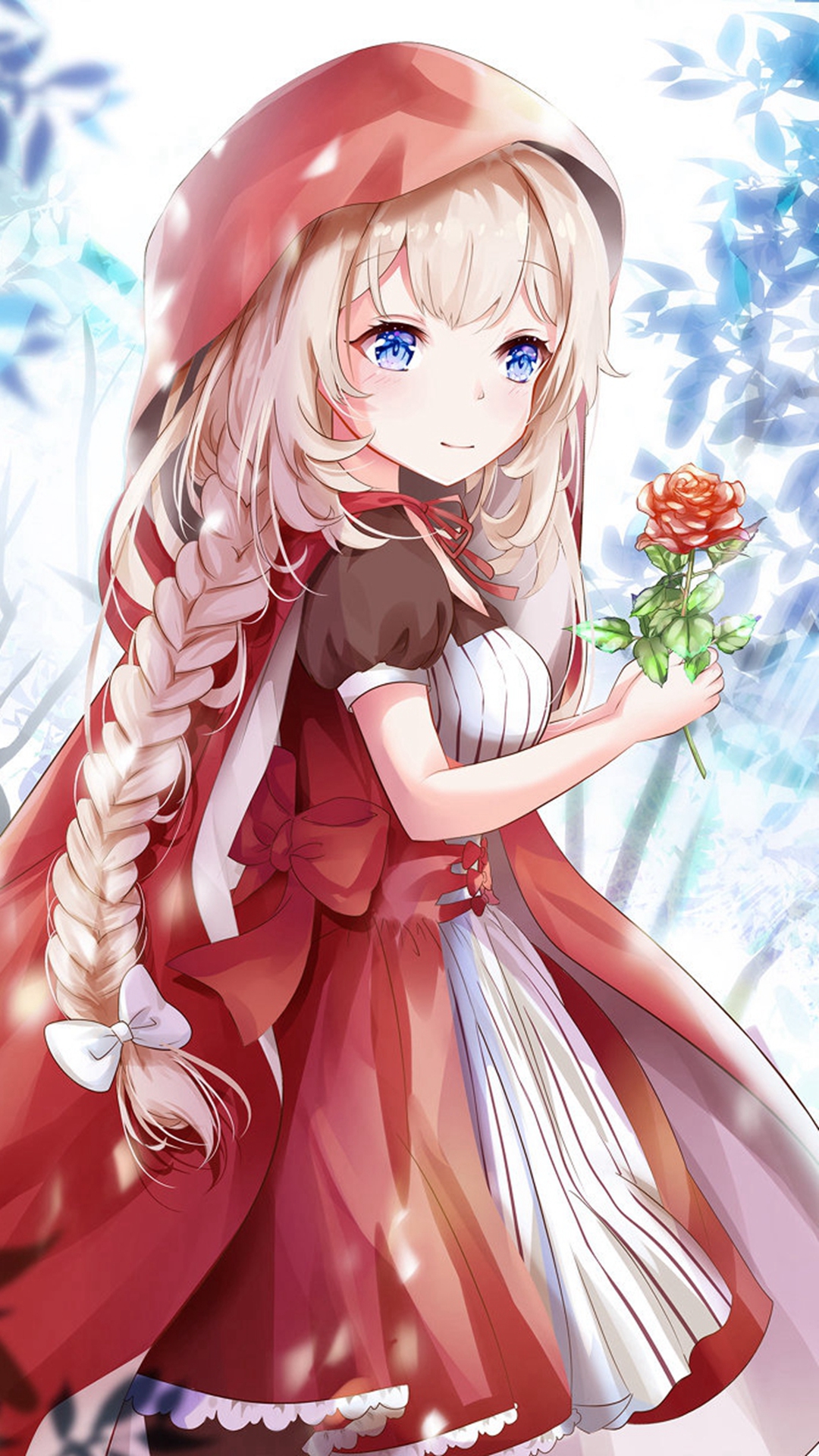 动漫美女同人插画手机壁纸-皮皮兔动漫