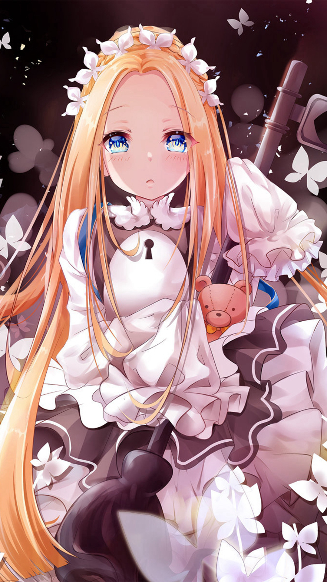 动漫美女同人插画手机壁纸