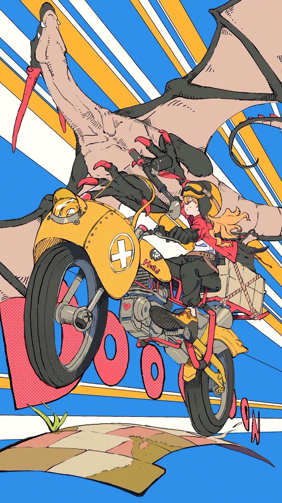 二次元少女插画手机壁纸 第一辑-皮皮兔动漫