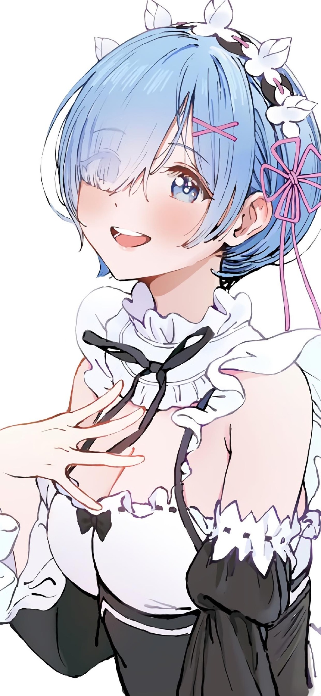 性感二次元美女插画高清手机壁纸