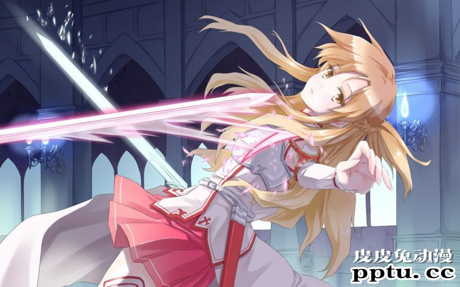 轻小说《刀剑神域》最性感的动漫美女结城明日奈