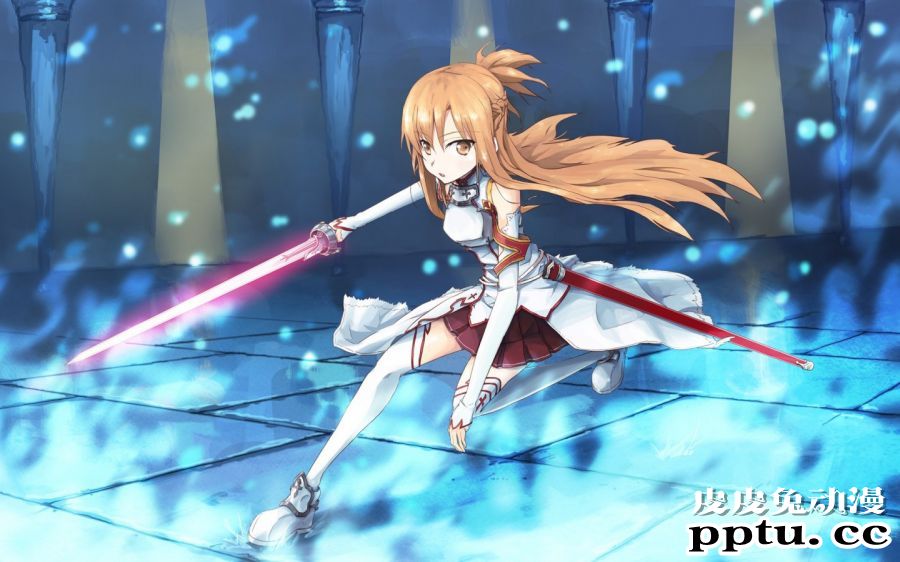 轻小说《刀剑神域》最性感的动漫美女结城明日奈