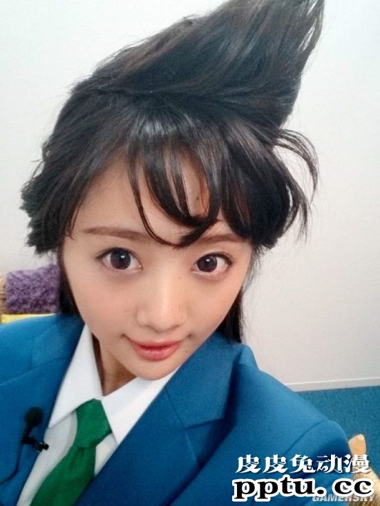 模特COS《柯南》毛利兰 发型才是最突出的