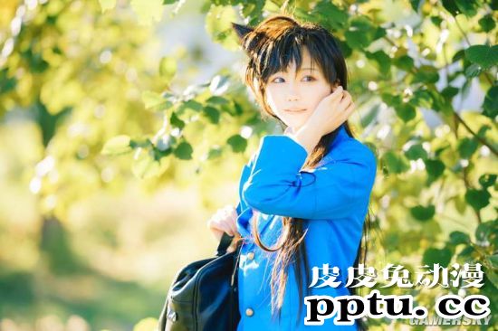 模特COS《柯南》毛利兰 发型才是最突出的