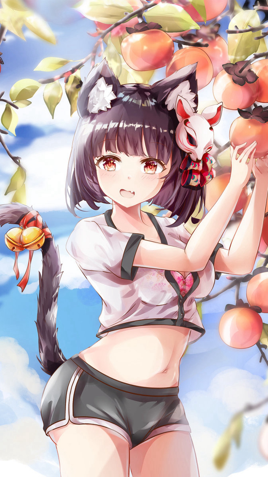 性感唯美二次元美女手机壁纸-皮皮兔动漫