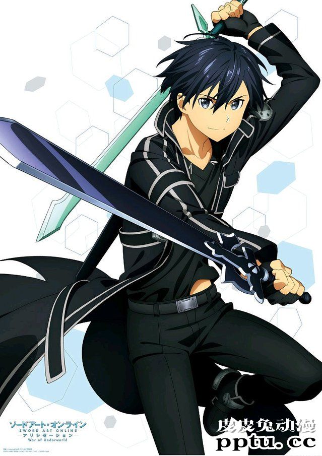 「电击G’s Magzine」7月号主题角色—桐谷和人-皮皮兔动漫