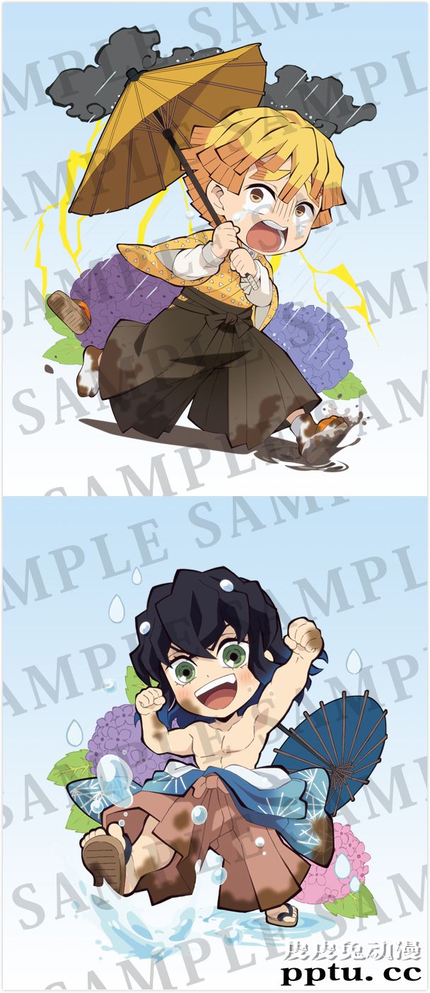 「鬼灭之刃」ufotable梅雨季节绘和SD角色形象公开