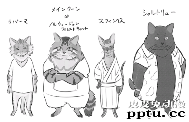 「想哭的我戴上了猫的面具」公开设定原画