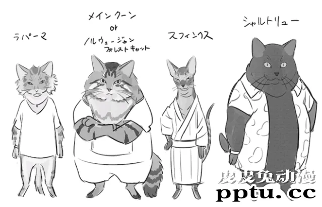 「想哭的我戴上了猫的面具」公开设定原画