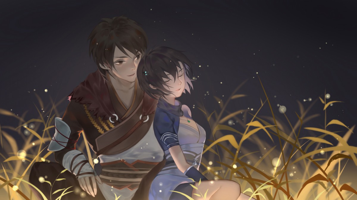 唯美动人二次元美女壁纸