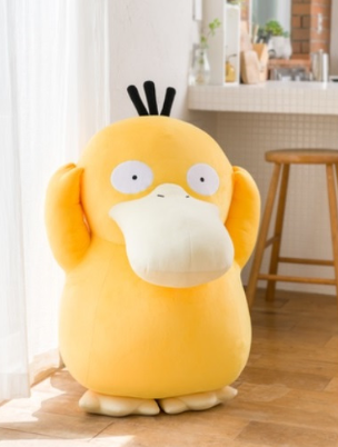 宝可梦推出0.8米可达鸭等身大宝可梦玩偶-皮皮兔动漫