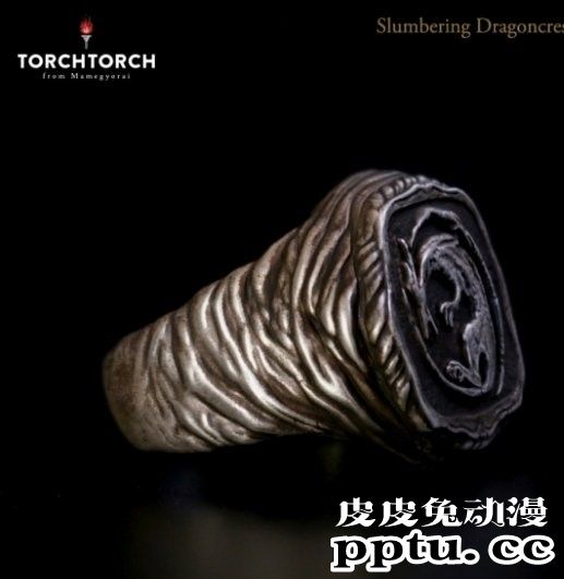 「黑暗之魂」周边“沉眠龙徽戒指”发售