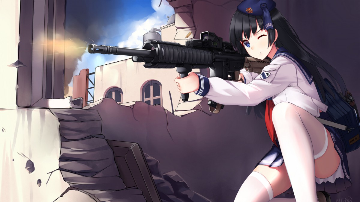 动漫美女性感壁纸