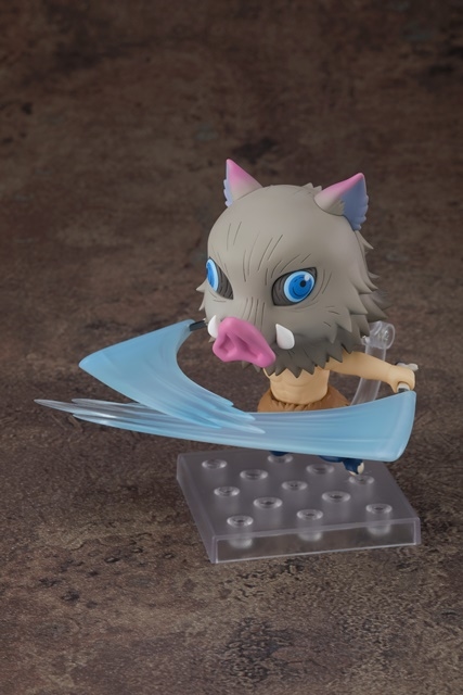 动漫「鬼灭之刃」中嘴平伊之助的黏土人登场-皮皮兔动漫