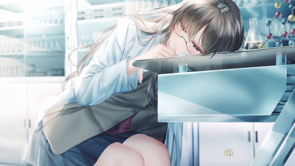 小清新动漫美女壁纸-皮皮兔动漫