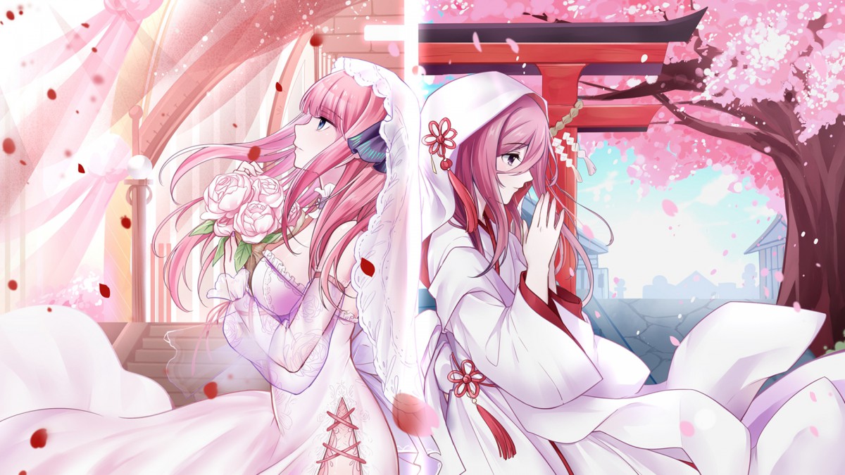 小清新动漫美女壁纸