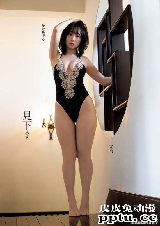 伊织萌黑丝旗袍COS美照 性感身材一览无余