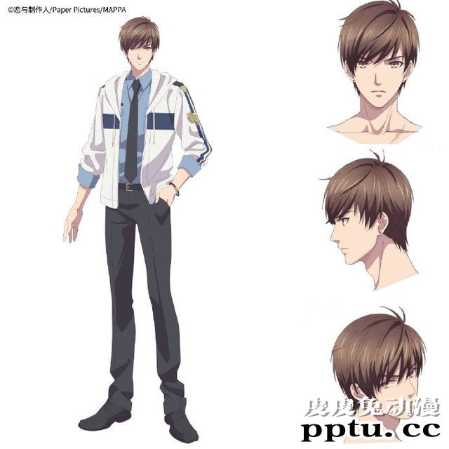 游戏改动画「恋与制作人」白起人设图公开