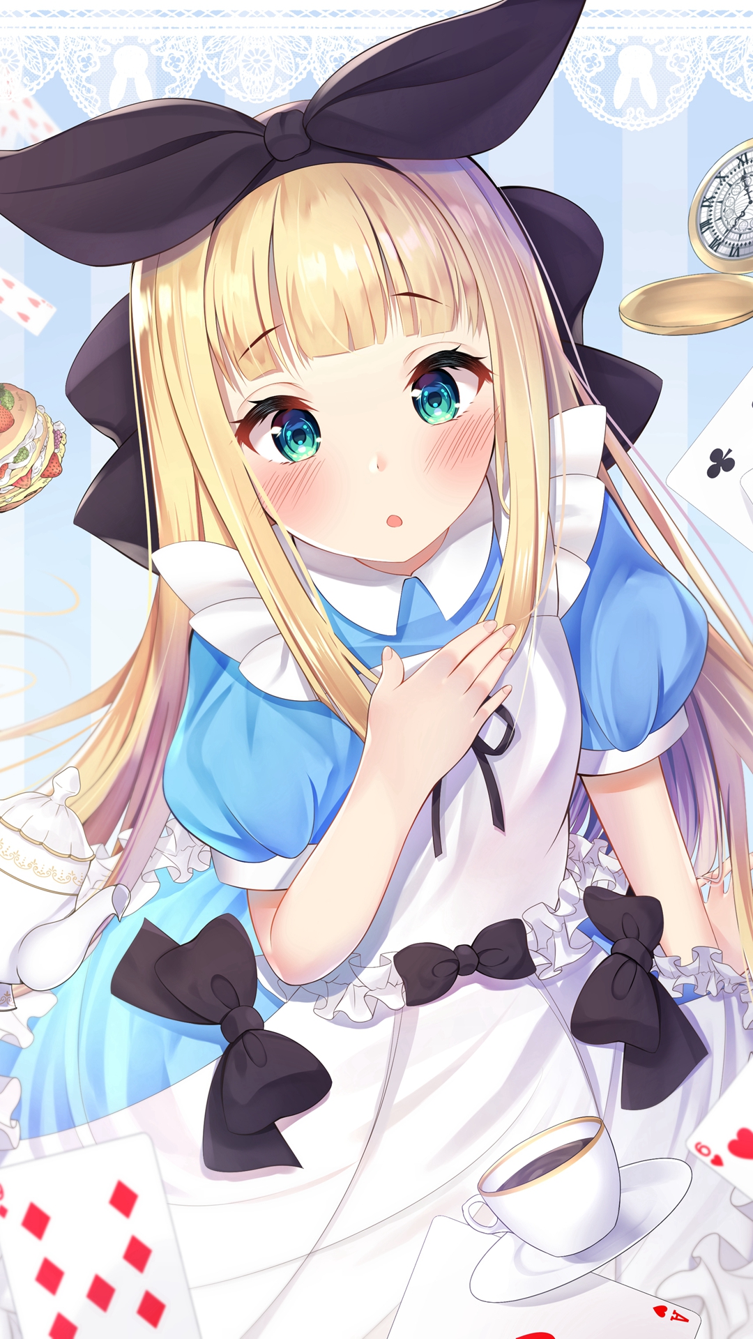 呆萌可爱动漫美女手机壁纸-皮皮兔动漫