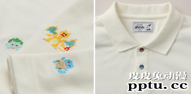 宝可梦服装即将推出新系列「宝可梦polo衫」