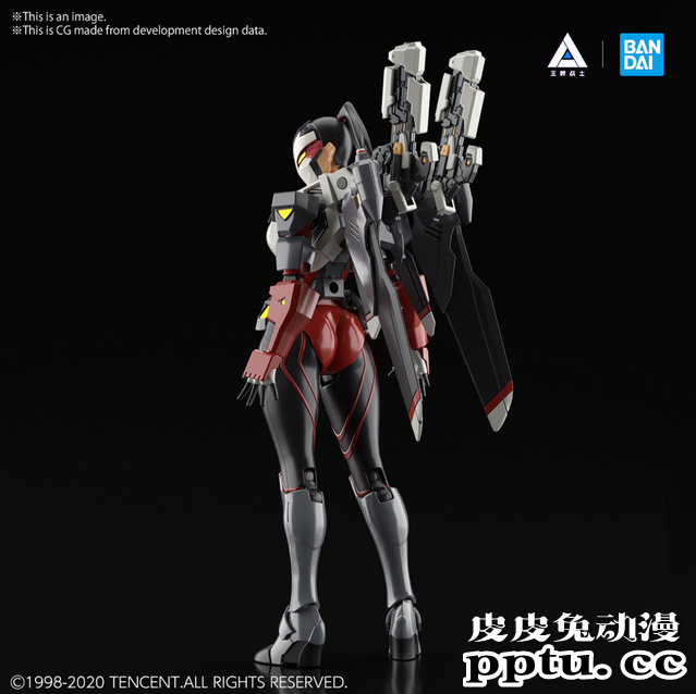 万代拼装部首次引进国内,与腾讯游戏合作款模型即将发布