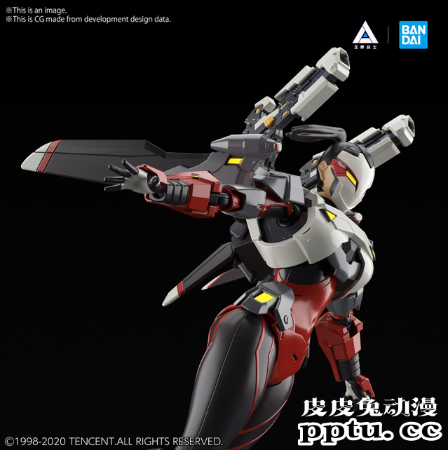 万代拼装部首次引进国内,与腾讯游戏合作款模型即将发布