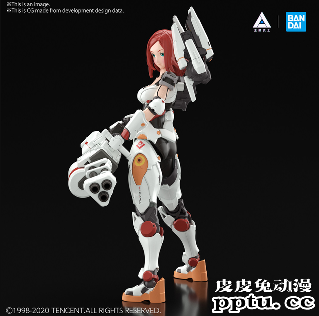 万代拼装部首次引进国内,与腾讯游戏合作款模型即将发布