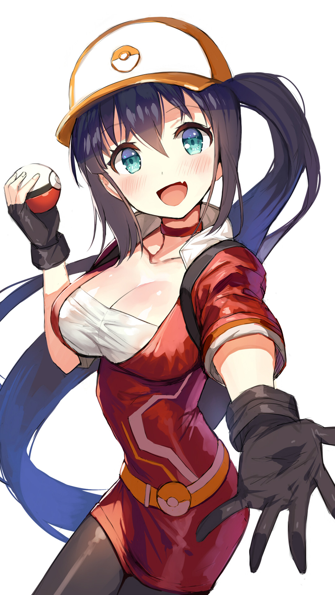 二次元大胸美少女性感诱人图片手机壁纸