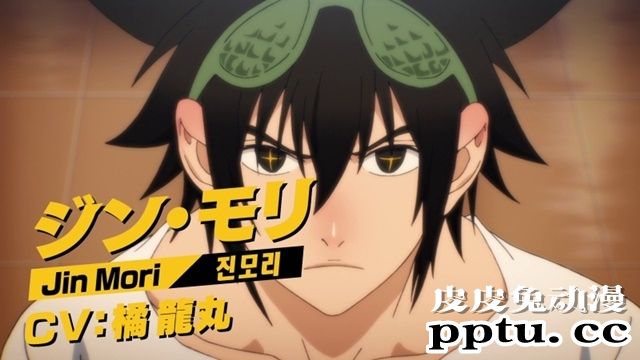 夏季动画「THE GOD OF HIGH SCHOOL」新的主视觉公开