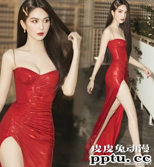 红毯点名、撞脸昆凌 争议中的越南国宝级美人邓玉贞