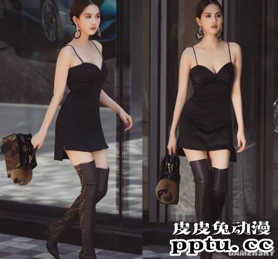 红毯点名、撞脸昆凌 争议中的越南国宝级美人邓玉贞