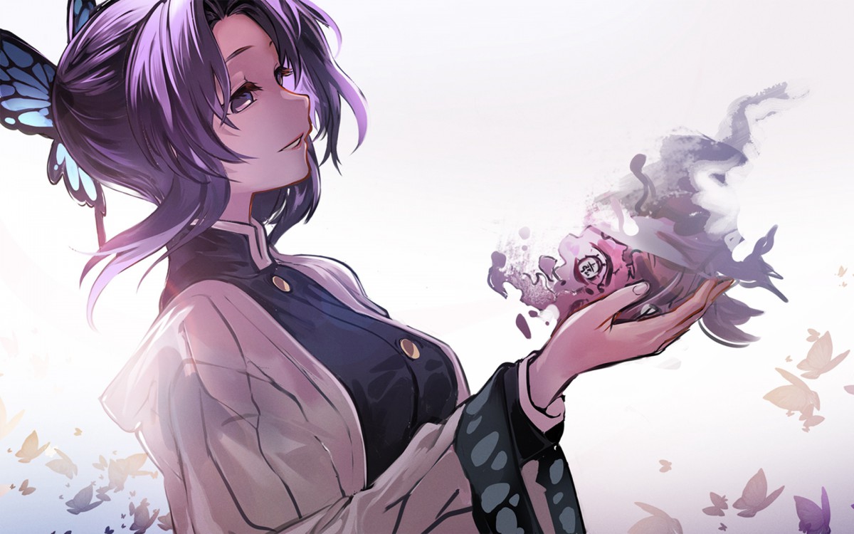 动漫鬼灭之刃蝴蝶忍壁纸