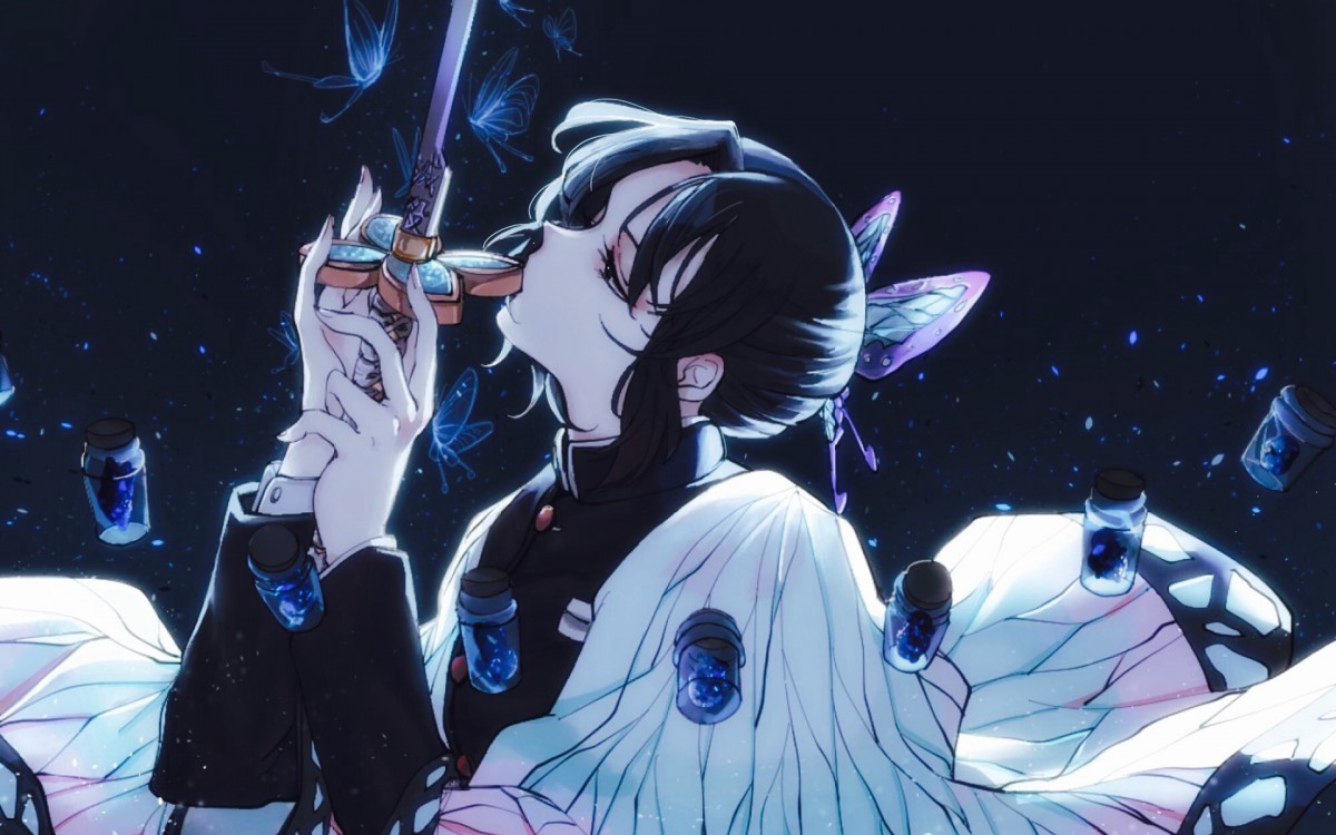 动漫鬼灭之刃蝴蝶忍壁纸