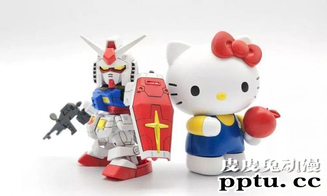「Hello Kitty x 高达模型」即将推出合作模型商品