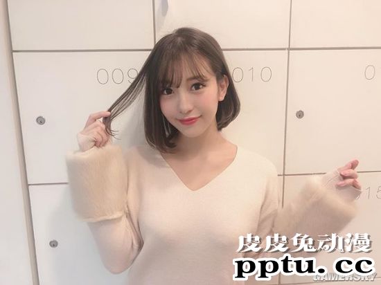 清纯短发的澎湃尺寸 日本第一大学生复出写真照