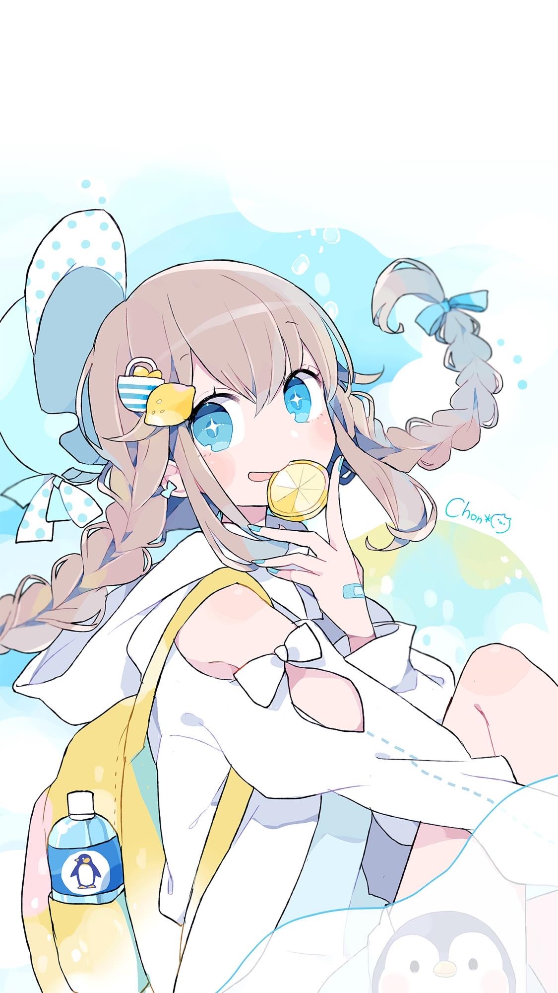 萌系卡通动漫少女手机壁纸-皮皮兔动漫