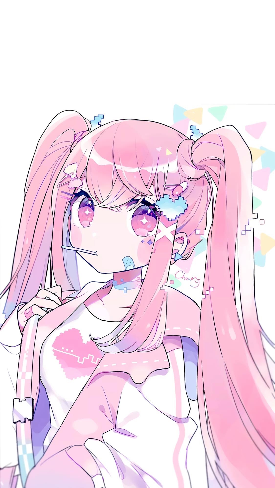 萌系卡通动漫少女手机壁纸