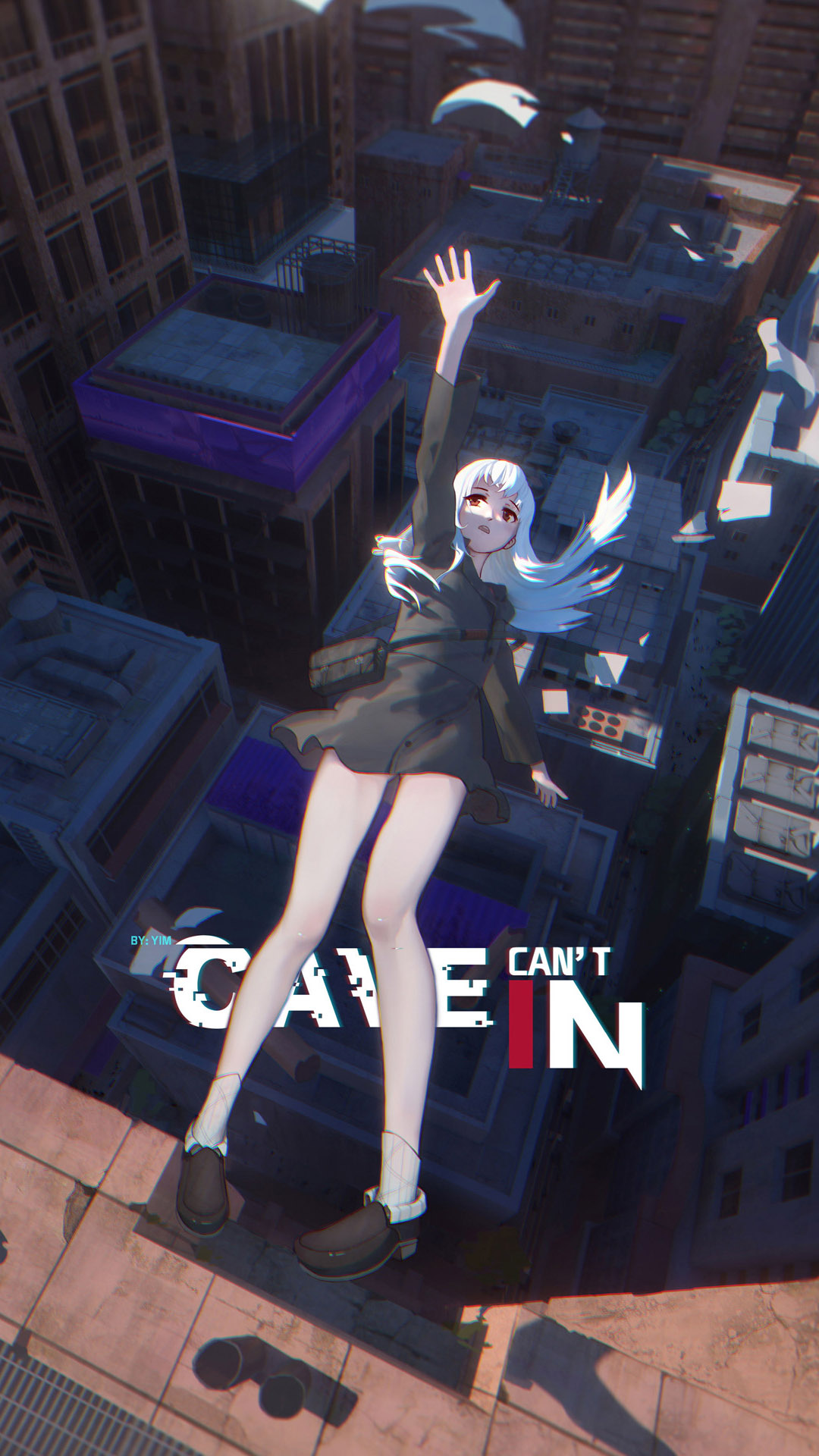 小清新动漫少女手机壁纸