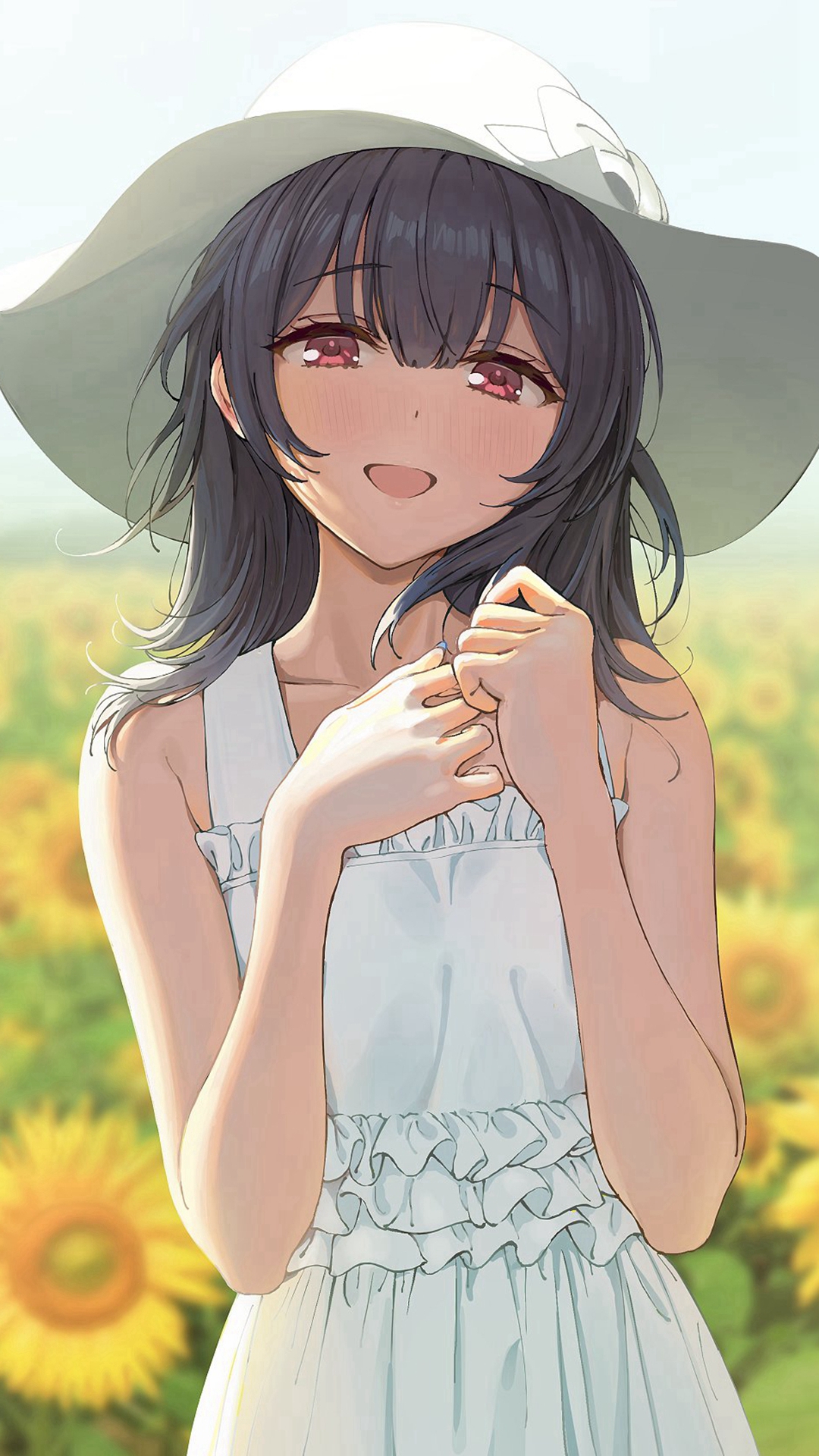 萌系俏皮动漫美女手机壁纸-皮皮兔动漫