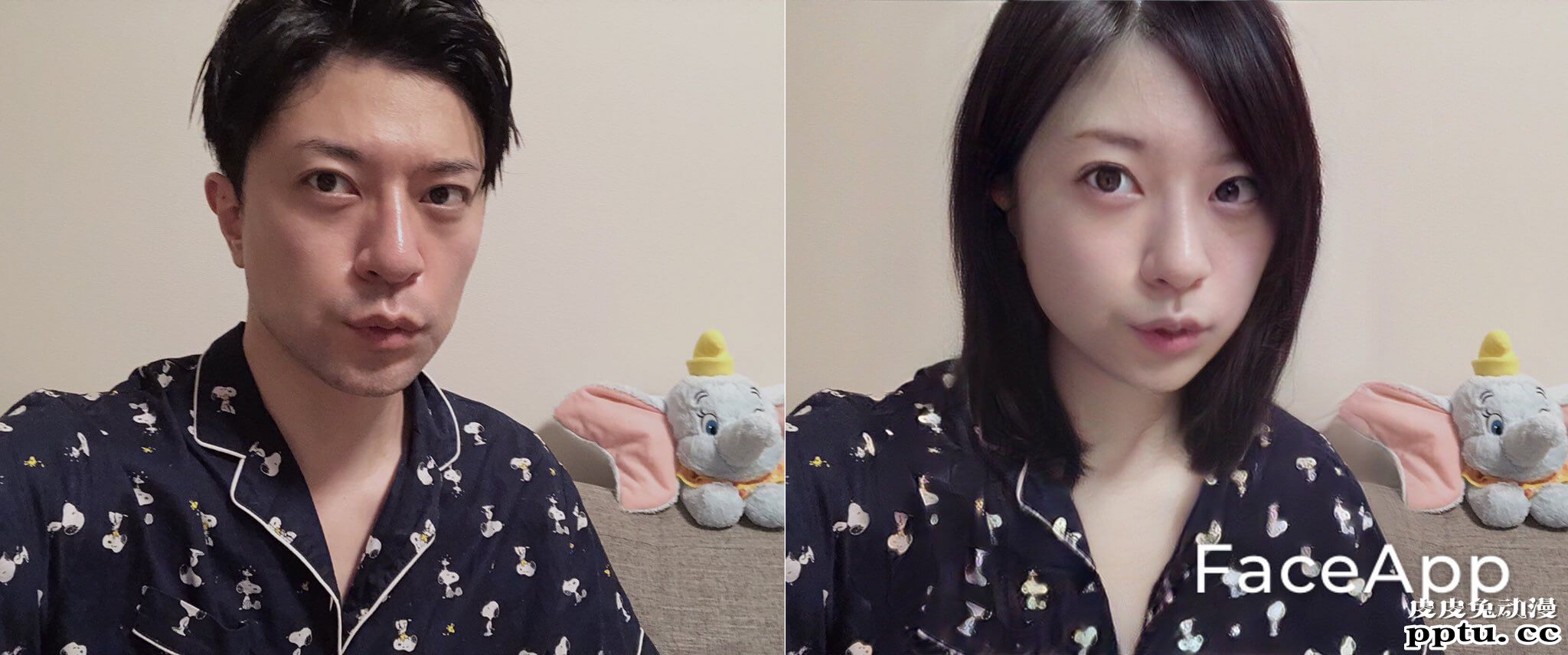 画师岸田梅尔沉迷女装