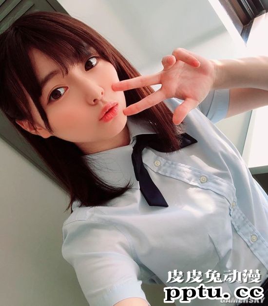 擅长拍制服的写真偶像 日本清纯樱花妹大胆美照