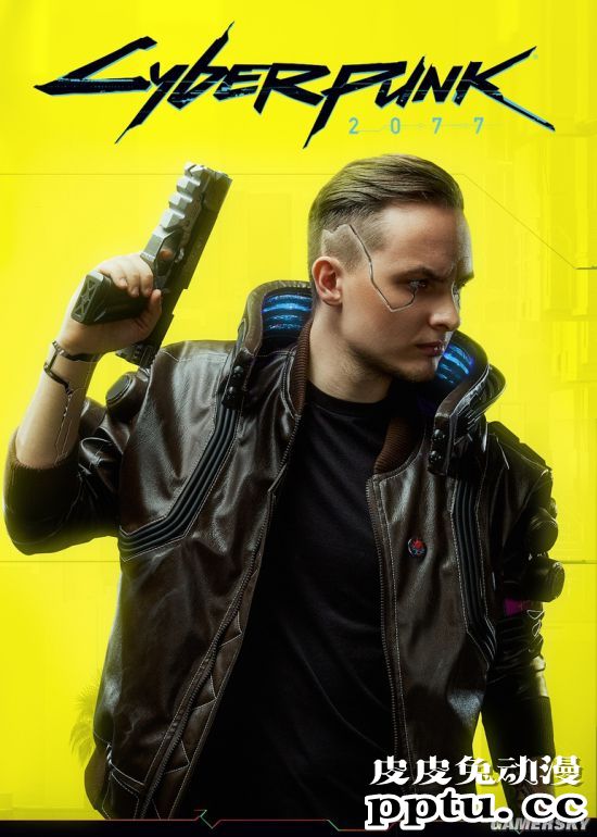 俄夫妻COS《赛博朋克2077》V 针锋相对的男女主角