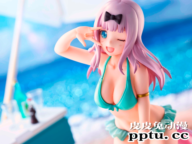 身穿泳衣闪亮登场！「藤原千花」泳装第二弹手办