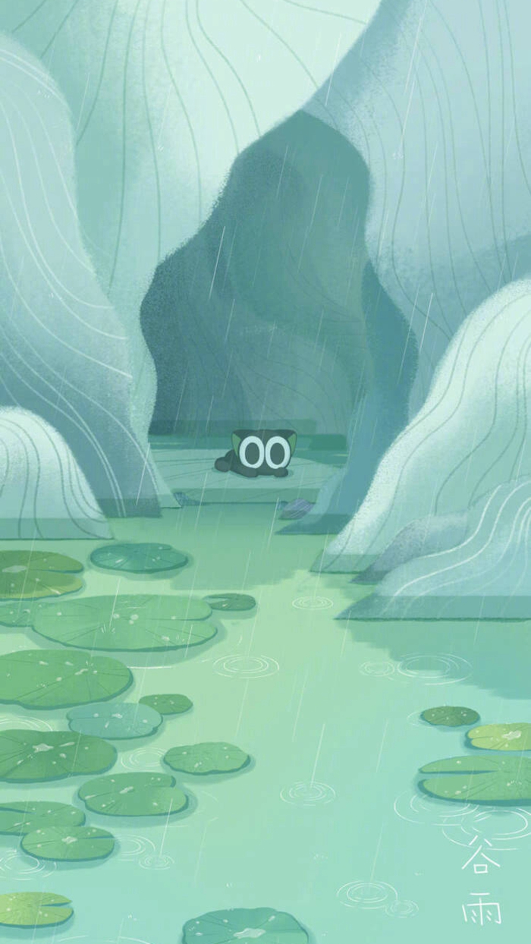 可爱萌系罗小黑手机壁纸