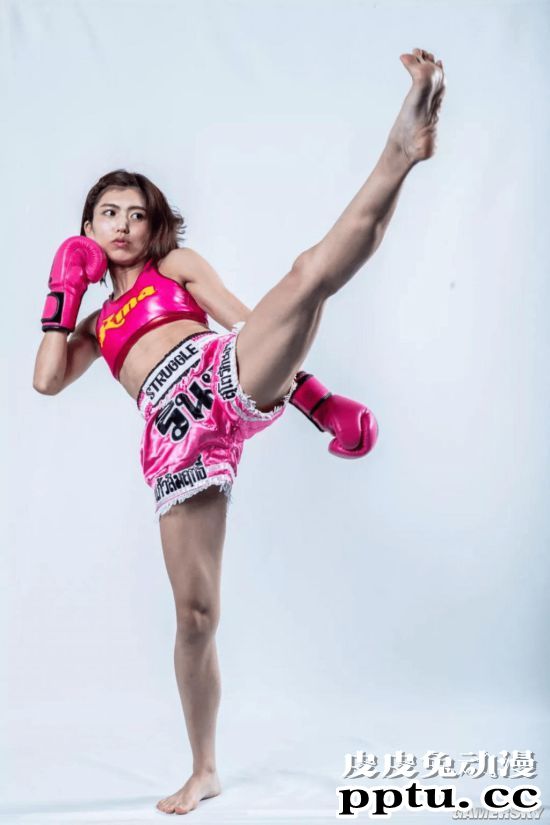 身为职业拳手的写真女优 日本格斗美少女冈本璃奈