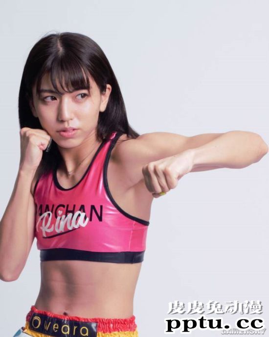 身为职业拳手的写真女优 日本格斗美少女冈本璃奈