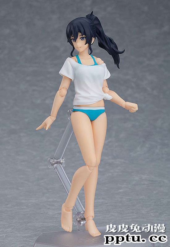 原创角色「Makoto」身着运动泳装登场