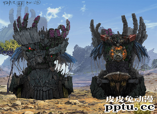 「DECA-DENCE」移动要塞的设定画公开-皮皮兔动漫