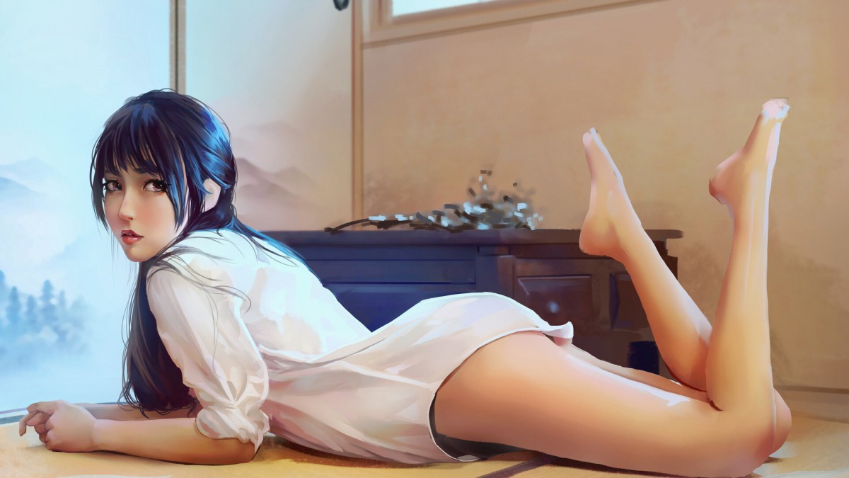 动漫美女美腿图片-皮皮兔动漫