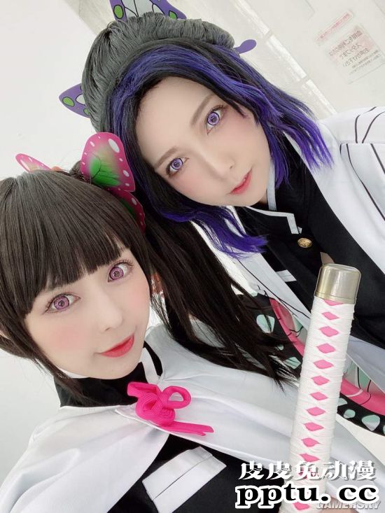 最强跨界cos团：日本女星cos鬼灭小姐姐